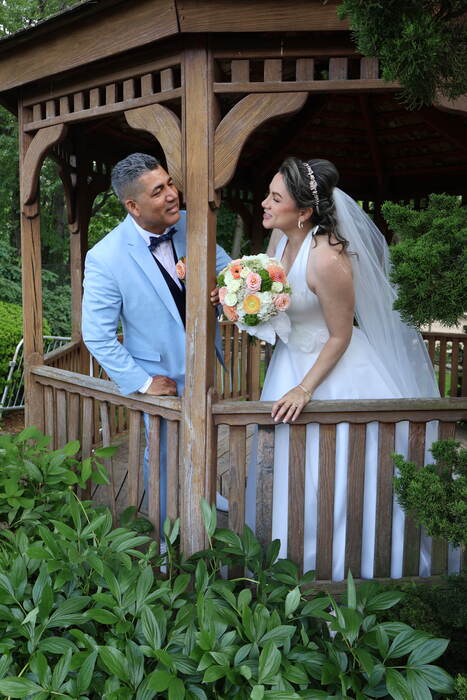 Fotografía de bodas — retrato de pareja