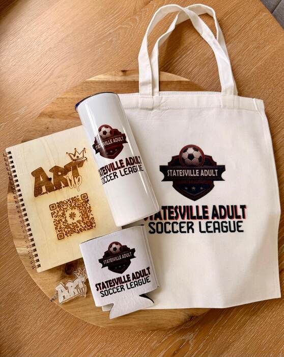 Statesville Adult Soccer League — kit de merch completo
